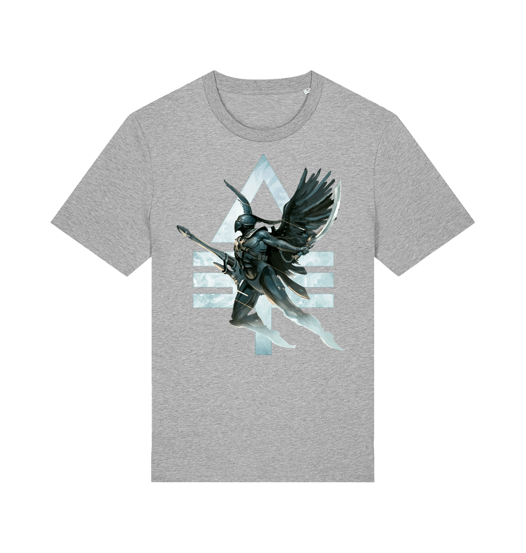 Heather Grey Printed T-shirt